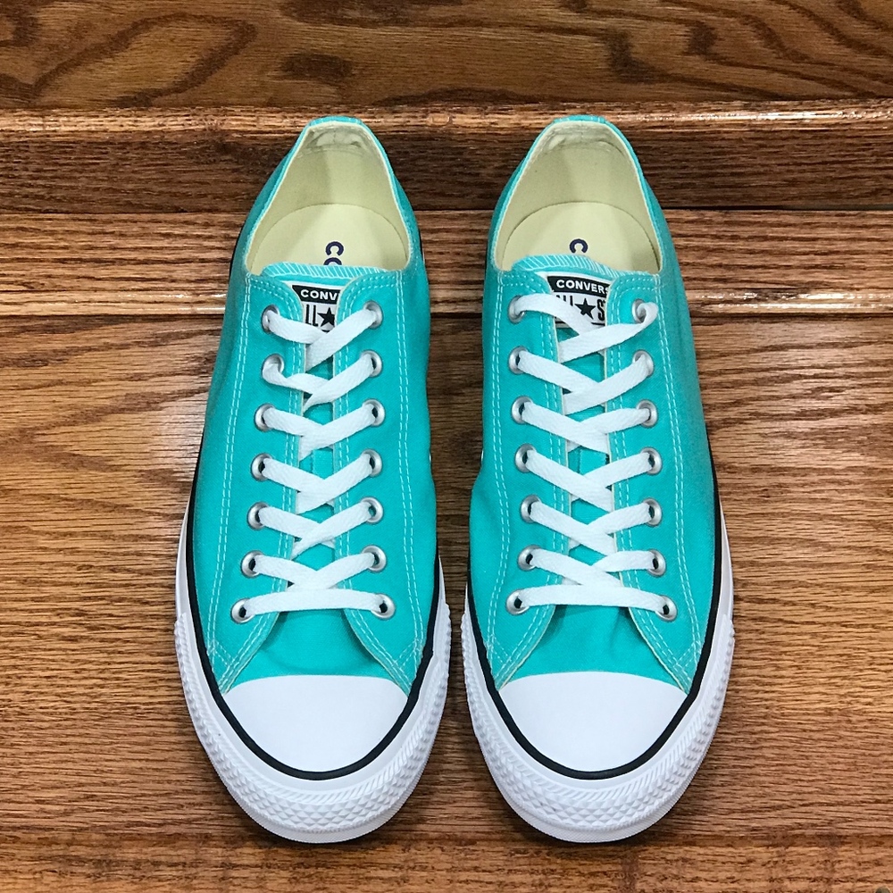 Converse CTAS Ox Pure Teal Shoes - Picture 4 of 8